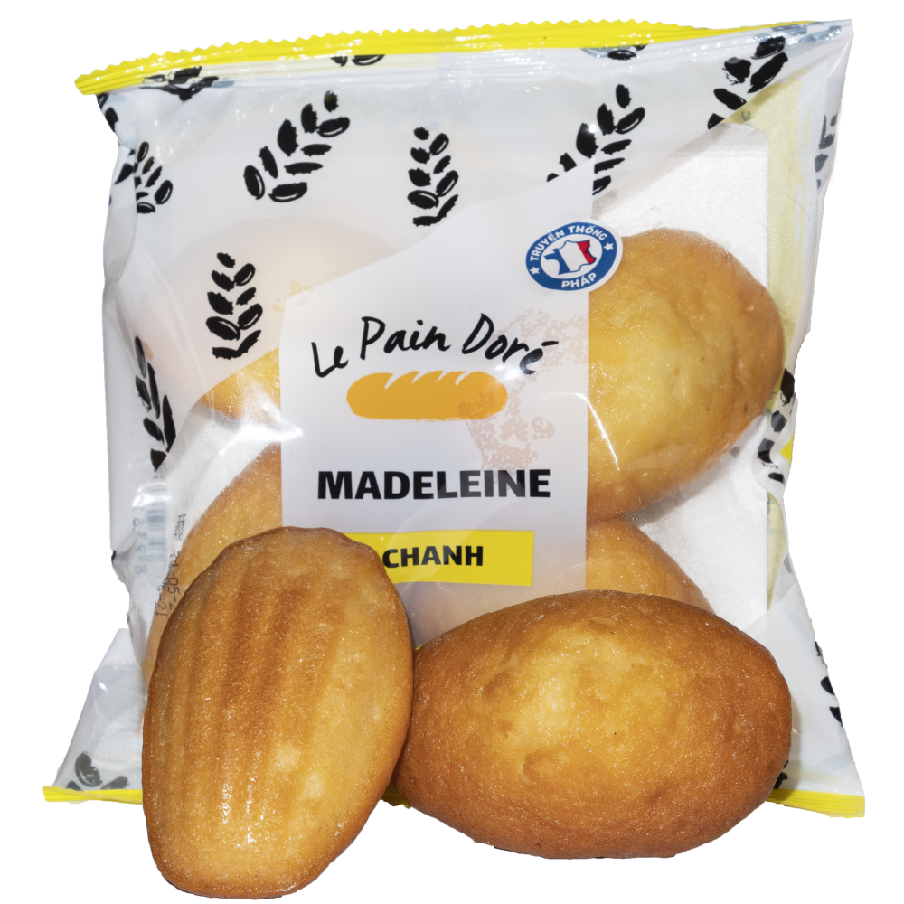 Bánh Madeleine vị Chanh