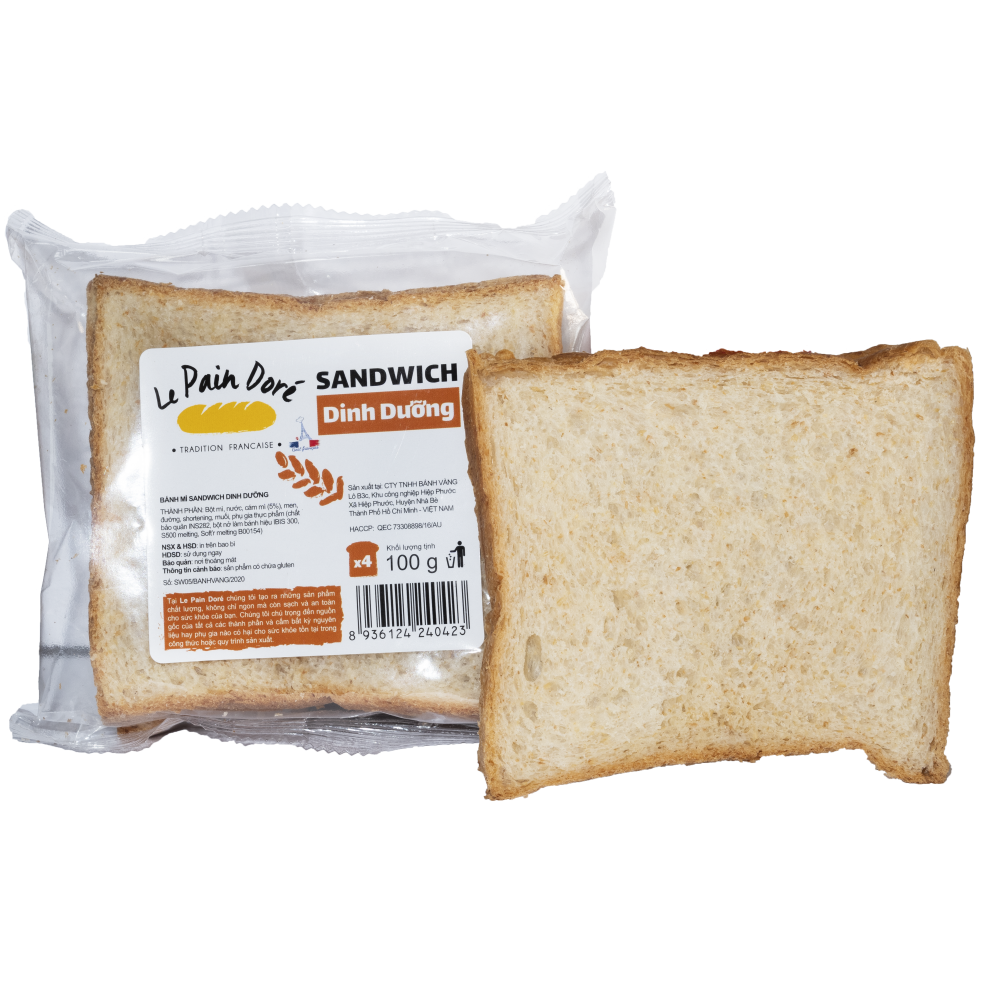 Bánh mì Sandwich Dinh Dưỡng